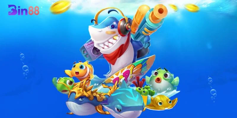 Bắn cá ăn xu rút tiền thật tại BIN88 cho tay chơi gặt hái số lượng tiền thưởng khủng.